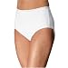 Fruit of the Loom Women's Classic White 3-Pack Briefs