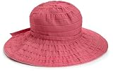 San Diego Hat Girls 2-6x Hot Pink Sun Hat, Hot Pink, Large