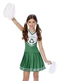 Franco Recycle Cheerleader Girl Kids Halloween Costume