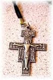Beautiful 2.25" Metal San Damiano Crucifix