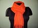 Two tone Orange and pink 100% Viscose Slub Solid Dyed Scarf