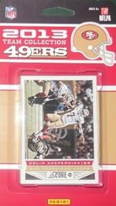 San Francisco 49ers 2013 Score NFL Football Factory Sealed 11 Card Team Set