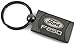 Ford F250 Two Tone Gun-Metal Rectangular Key Chain Key Fob