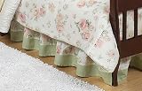 JoJo Designs Toddler Bed Skirt - Riley's Roses Floral