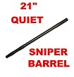 UFD 21" Tippmann A5 X7 SILENT Paintball BARREL D Black