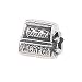 Zable(tm) Sterling Silver Slot Machine 'Jackpot' Bead / Charm