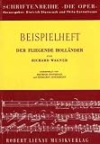 Richard Wagner, Der fliegende Holl&auml;nder: Der fliegende Holl&auml;nder, Beispielheft - Dietrich Stoverock, Ehrhardt Hoenemann, Richard Wagner