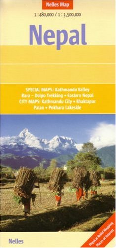 City Travel Guides Discounted  Books : Nepal Nelles Map (Nelles Maps)