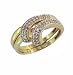9ct CZ Cluster Ring