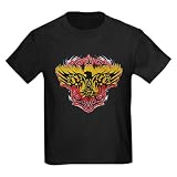 Artsmith, Inc. Kids Dark T-Shirt Tribal Flaming Eagle