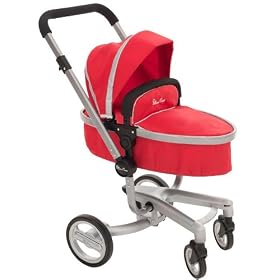 Silver Cross - Surf Dolls Pram - Poppy Red