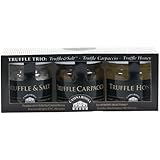 Casina Rossa Truffles Trio Pack: Black Dried Truffles - Truffle & Salt - Truffled Accacia Honey - 3 x 1 oz.