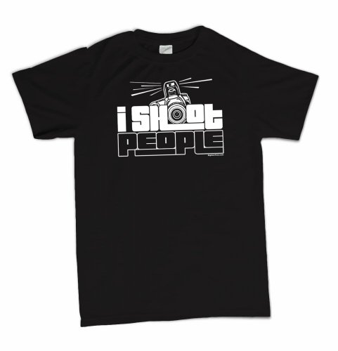 I Shoot People Funny Photography Camera Novelty Humor T-Shirt