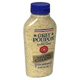 Grey Poupon Dijon Mustard, Mild & Creamy, 10-Ounce Squeezable Bottles (Pack of 6)