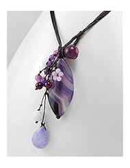 Cotton Agate Necklace