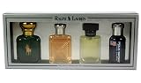 Ralph Lauren Variety Set By Ralph Lauren For Men. Set-4 Piece Mini Variety With Polo & Safari & Romance & Polo Sport And All Are Minis