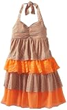Bonnie Jean Girls 7-16 Knit Stripe Halter Dress