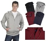 Produkt-Bild: Sweat Jacke mit Kapuze Hoodie Gr. S - 6XL viele Farben