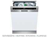 Neff 60cm Semi Intergrated Dishwasher Black