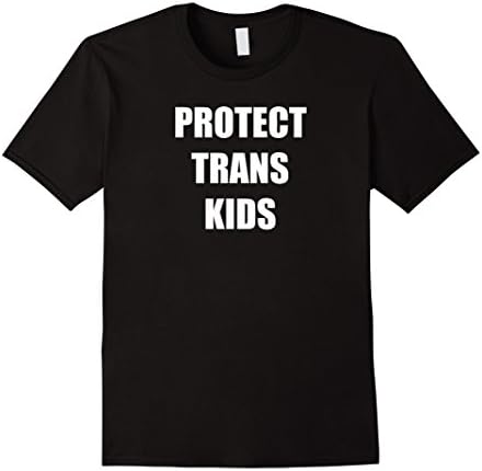 Men's Protect Trans Kids Shirt - Protect Trans Youth Large Black