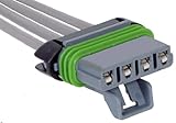 ACDelco PT1231 Female 4-Way Wire Connector with Leads