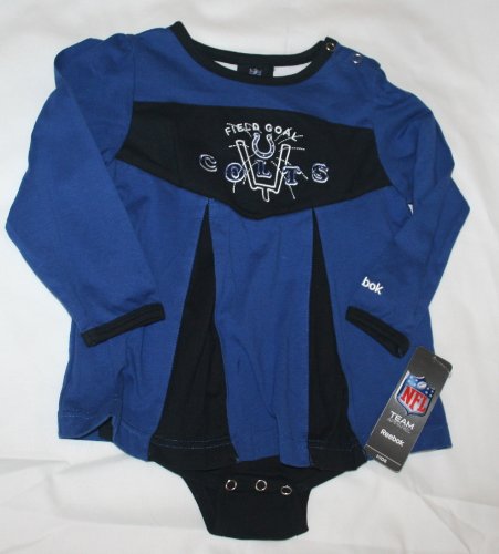 Reebok Indianapolis Colts Baby/Infant Cheerleader Dress - Size: 24 Months