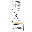 Entryway Bench Tree - Matte Black