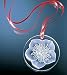 Lalique Hellebore Christmas Ornament - 6103600