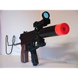 Double Eagle M37 Powerful Airsoft Gun 330 FPS FAST w/ LASER LIGHT, Red-dot Aim Sight, LOADED