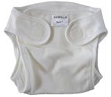 Sckoon Organic Cotton Breathable Diaper Cover (white) by 