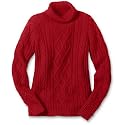 Fisherman Cable Turtleneck Sweater