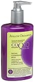 Avalon Organics Facial Cleansing Milk, CoQ10, 8.5-Ounces (Pack of 2)