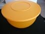 Tupperware Impressions 32 Cup Bowl. Goldenberry