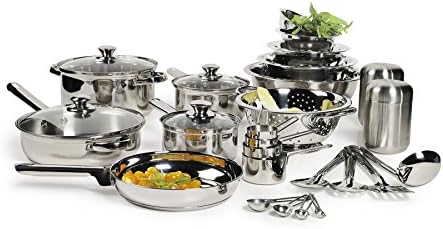 29 Piece Stainless Steel Cookware Set