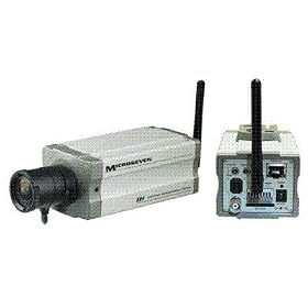 MICROSEVEN 1/3 SONY Super HAD CDD 550 TVL WITH SD CARD SLOT Wireless 802.11G Network IP Camera with H.264 Video/ Audio / WPA AND WEP ENCRYTION / FTP VIDEO FUNCTION/LIVE STILL IMAGES AVAIABLE FOR IE, FIREFOX, SAFARI, MOBILE PHONE