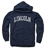 Lincoln University of Missouri Blue Tigers Navy Arch Hooded Sweatshirt