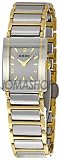 RADO Watch:Rado Integral 18kt Yellow Gold Platinum-tone Ceramic Ladies Watch R20383232