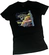 NCC-1701 U.S.S. Enterprise -- Star Trek Crop Sleeve Fitted Juniors T-Shirt