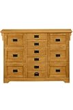 Craftsman Twelve-drawer Storage And File Console