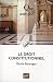 Le droit constitutionnel