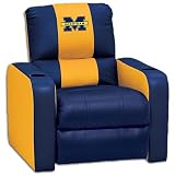 Michigan Dreamseat NCAA Leather Recliner
