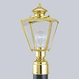 Westinghouse #66934 6 - 1 / 4 &acute; PB Post Lantern - B0009J4DWS