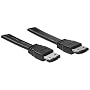 Cable eSATA blind� (2x connecteur eSATA type I) pour disque dur SATA externe  1,00m