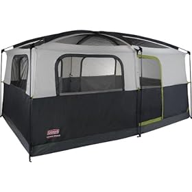 Coleman 2000008055 Prairie Breeze 9 Person Cabin Tent Black And