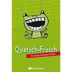 Quatsch-Frosch (gr�n). 33 schr�ge R�tselgeschichten (Spielkarten in Box).