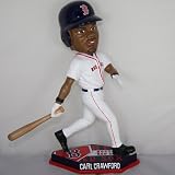 Carl Crawford Boston Red Sox MLB Plate Base Bobblehead