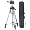 Cullmann ALPHA 2500 Stativ mit 3-Wege-Kopf (2 Ausz�ge, Gewicht 1277g, Tragf�higkeit 2,5 kg, 165cm H�he, Packma� 67cm)