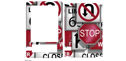 Signs Design Protective Skin for Barnes & Noble Nook Image Signs Design Protective Skin for Barnes & Noble Nook