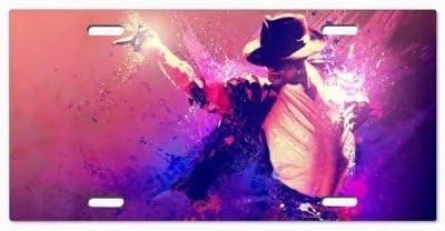 Michael Jackson v4 Vanity License Plate