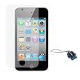 iPod Touch 4th Gen Screen Protector 3 PACK, for iPod Touch 4, 4G, 4th Generation with MiniSuit LCD Keychain cleaner ( newest generation )